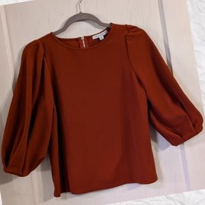 Paprika Colored Dress Blouse